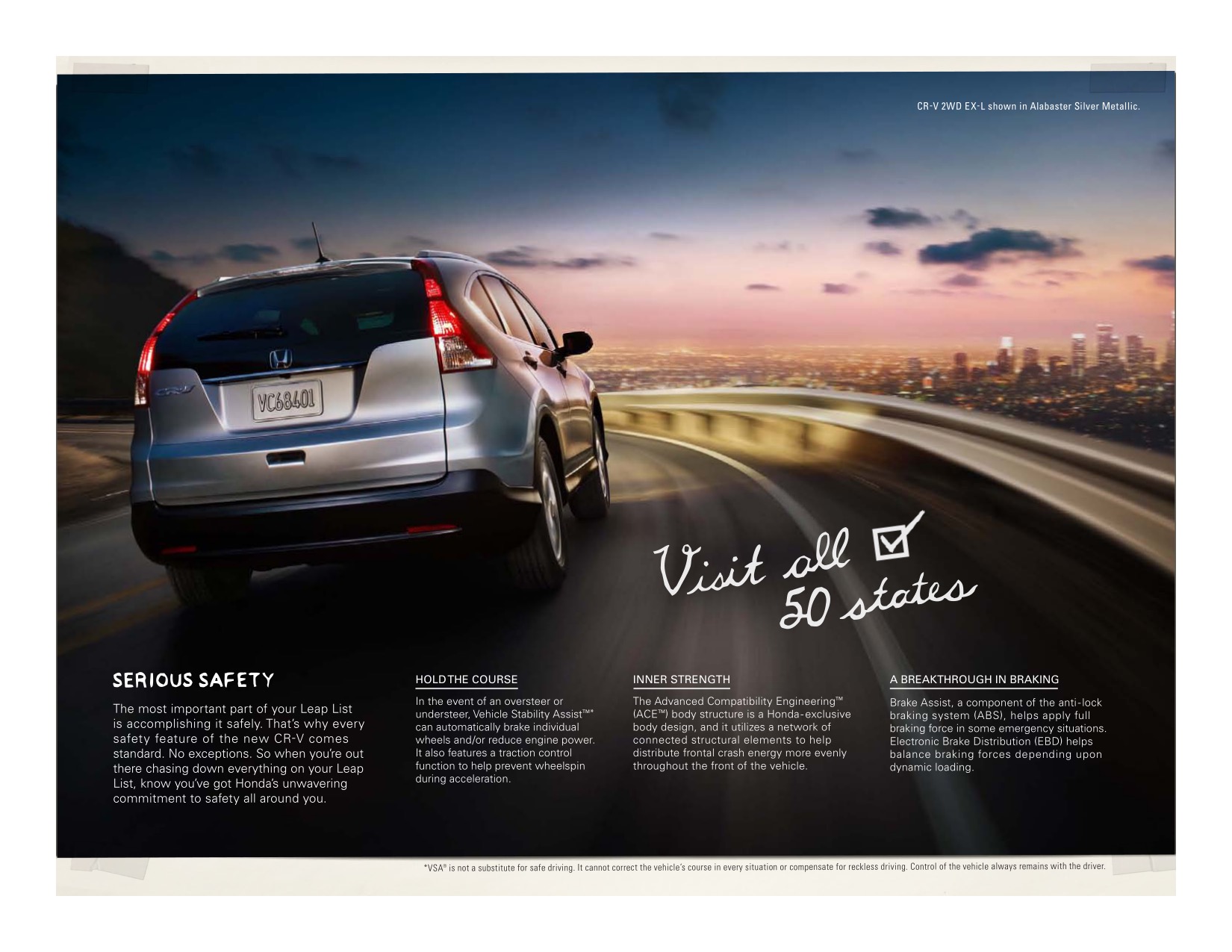 2012 Honda CR-V Brochure Page 11